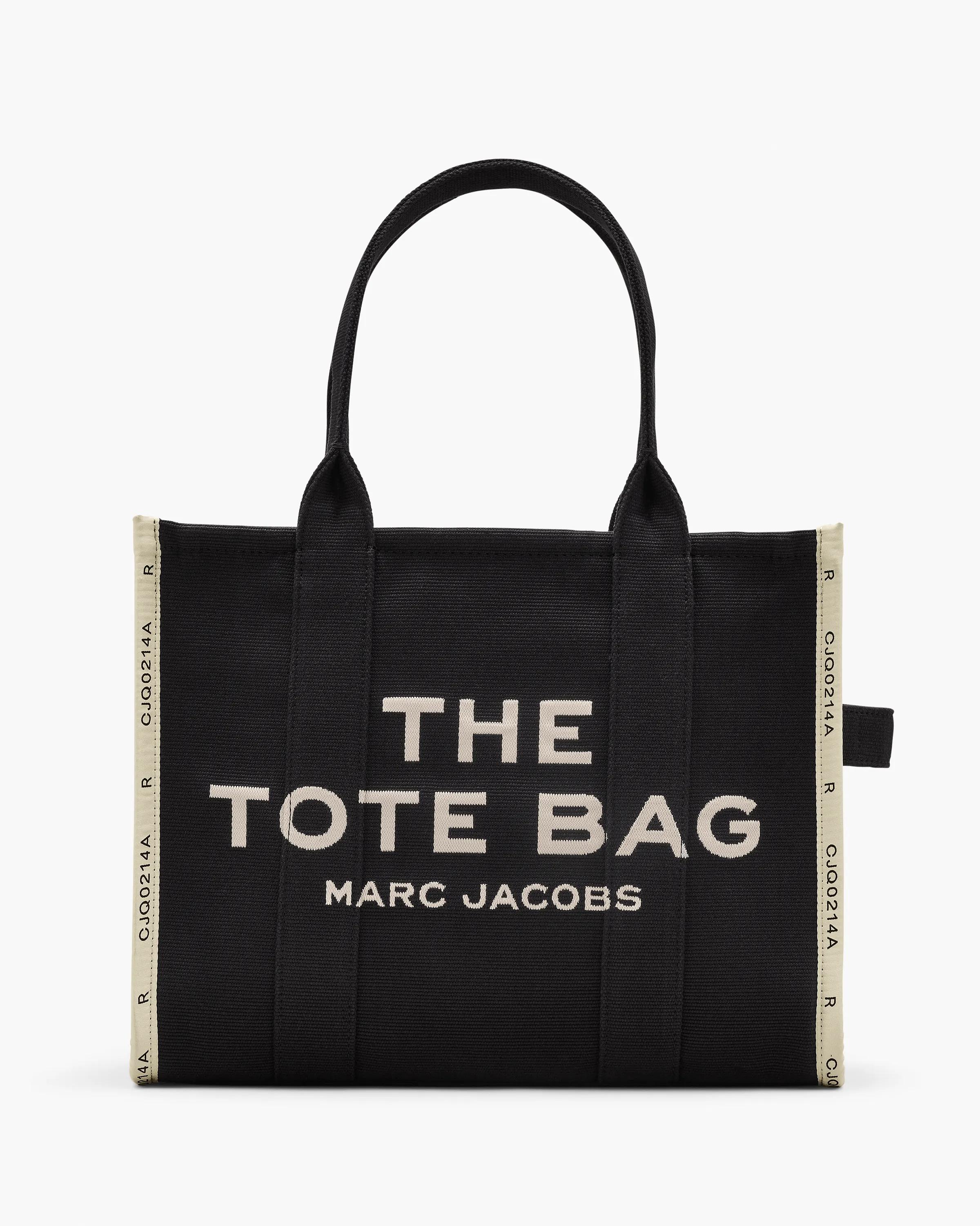 MARC JACOBS Marc Jacobs The Jacquard Large Tote Bag in Black　MARC JACOBS マーク ジェイコブス ザ ジャカード ラージ トート バッグ ブラック MARC